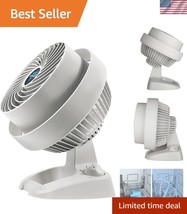 530 Compact White Air Circulator Fan – Adjustable Tilt &amp; 3 Speed Settings - $82.49