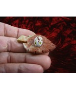 (Y-LAD-6) Ladybug ladybird beetle love bugs figurine leaf carving SOAPST... - £6.72 GBP