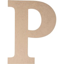 Unfinished Wooden Greek Letter Font Rho Wood Sign For Diy Painting Craft... - £14.15 GBP