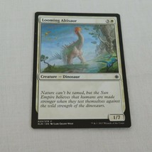 Looming Altisaur MTG 2017 White Creature Dinosaur 023/279 Ixalan Common Card - £1.17 GBP