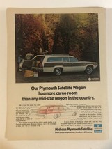 1973 Chrysler Plymouth Satellite Wagon Vintage Print Ad Advertisement pa12 - $7.91