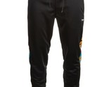 Reason Men&#39;s Interlock Jogger Pants Black With Multicolor Side Trim Large - $35.95