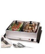 Elite Dual 2.5-Quart Electric Buffet Server - $90.89 CAD