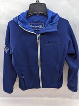 Cotopaxi Womens Sz Medium Sambaya Stretch Fleece Full Zip Blue Hoodie Ja... - $23.99