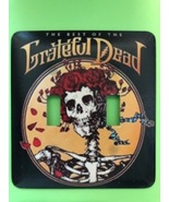 Grateful Dead Metal switch Plate Rock&amp;roll Double Toggle - $9.25