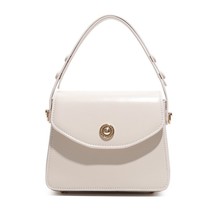 En s shoulder strap handbag small square handbag luxury designer leather white shoulder thumb200