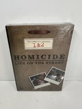 Homicide Life On The Street Complete 1st &amp; 2nd Season 1 &amp; 2 DVD Box Set ... - $24.74
