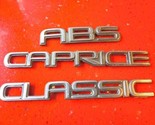 91 92 93 94 95 96 Chevrolet Caprice Classic Rear Trunk Emblem Badge Name... - $26.99