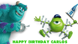 Monsters Inc Edible Cake Topper Decoration - £10.54 GBP