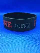 I Hate Everyone (and Pants) Silicone Rubber Wristband Bracelet - £3.70 GBP