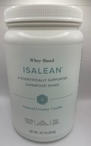 Pack of 2 Isagenix Isalean SuperFood Shake Natural Creamy Vanilla Meal E... - $79.99