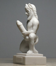 SATYR Faunus Faun Phallus Nude Male Penis Handmade Statue Sculpture 5.12 inches - £25.70 GBP