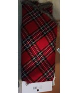 Ashland Christmas Tree Skirt-Fur Trim-48”-Felt-Lined &amp; Substantial - $20.17 CAD