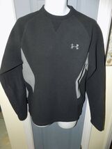 Under Armour Black/Gray Fleece Pullover Sweatshirt Size S Men's EUC - $25.20