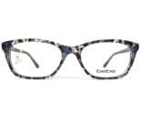 Bebe Eyeglasses Frames BB5145 500 PLUM FLORAL Blue Purple Brown 53-17-135 - £47.87 GBP