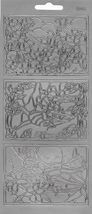 Peel Off Sticker Sheet. Floral. - $1.49
