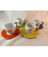 PABLO PICASSO 1998 MASTERPIECE ED HANDS &amp; FLOWERS 4 Demitasse Cups and S... - $57.01 CAD