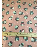 Robert Kaufman Flannel Fabric - Snow Snuggles Windrose - Penguins by the... - £3.67 GBP
