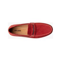 Stacy Adams Corby Saddle Slip On Walking Shoes Red 25513-600 image 5