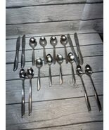 Oneida Community Twin Star Stainless Flatware Set 16 Pieces MCM Spoons K... - $40.59