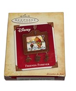 Disney Hallmark Keepsake Ornament Friends Forever Pooh &amp; Piglet Metal 20... - $21.12