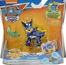 Nickelodeon Paw Patrol Mighty Pups Super Paws Chase Sealed New - £10.11 GBP