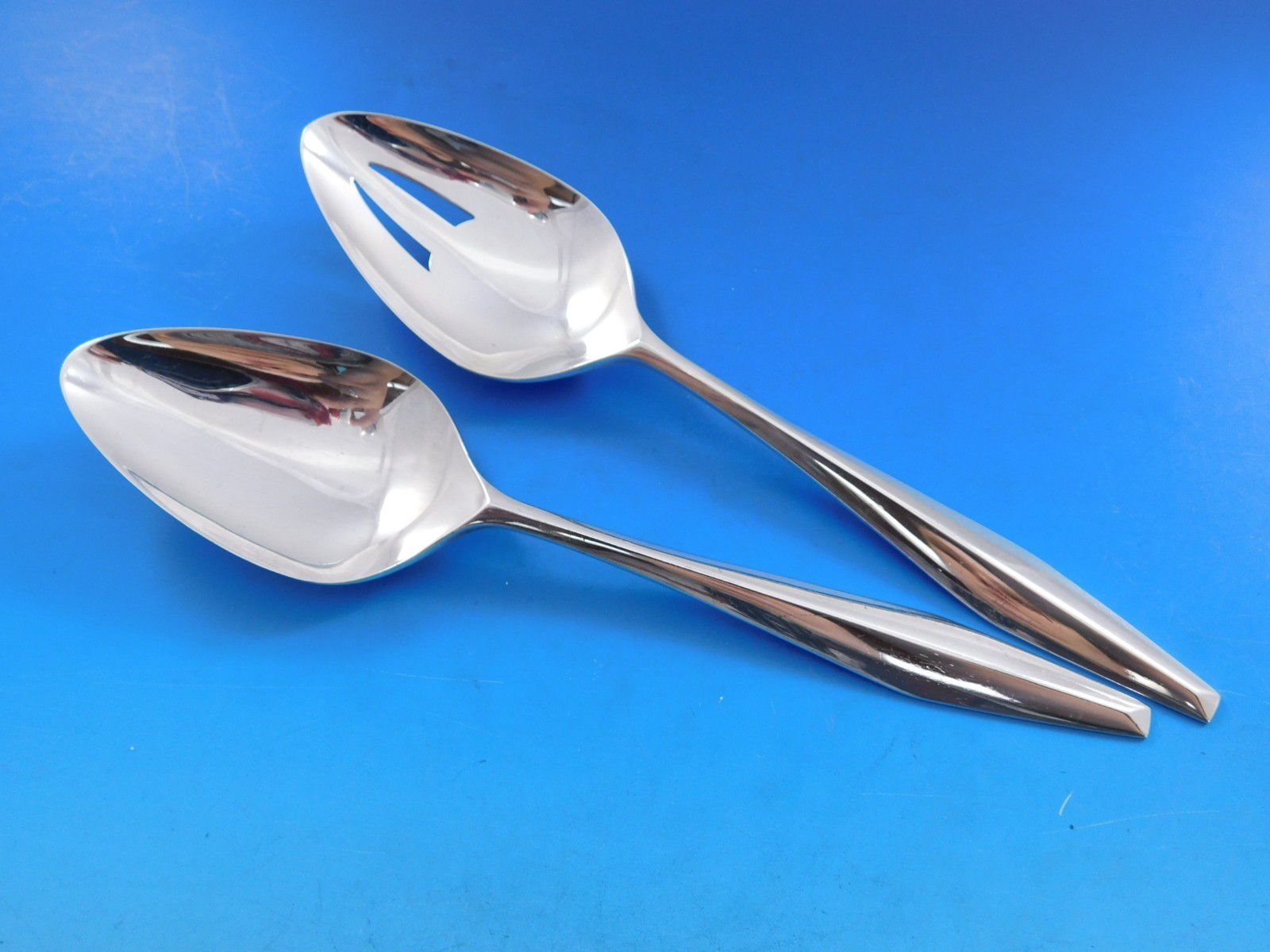Diamond by Reed and Barton Sterling Silver Flatware Set Service 97 pieces Modern Item image 7