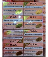 USA Baby Face Soap 50g x 12 bars K.Brothers Turmeric Natural Free World ... - £26.10 GBP