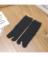 3prs Bamboo Japanese Men And Women Summer Fiber Two Finger Socks - £25.97 GBP