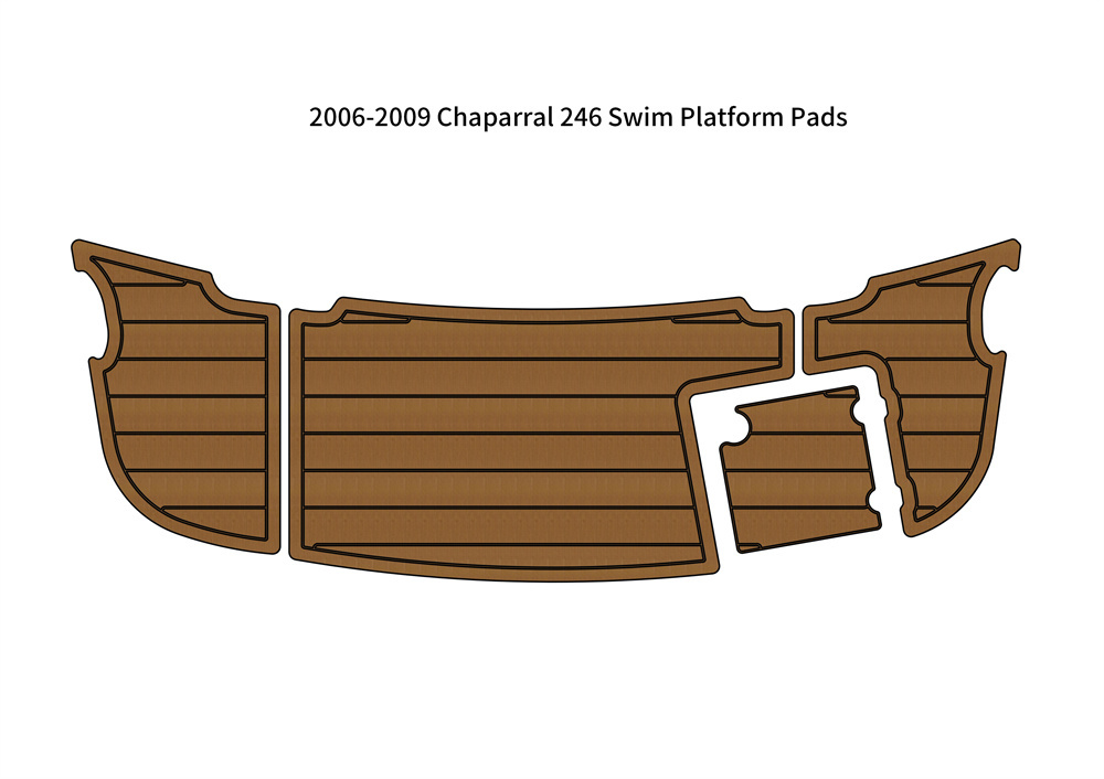 2006-2009 Chaparral 246 Swim Platform Step Boat EVA Foam Teak Deck Floor... - $281.00
