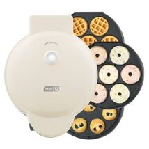 Treat Maker System with Waffle Bite, Mini Donut, &amp; Mini Cupcake Plates C... - $82.99
