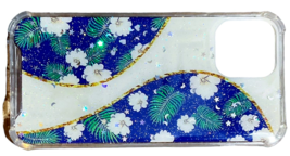 Ultra Slim TPU Case For iPhone 12 Pro Max - Moonlight Path Glitter & Stars image 2