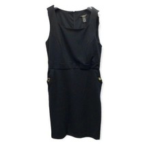 Andrea Jovine Dresses Classic Black Sleeveless Dress NEW Size 10 RV $128 - £19.86 GBP