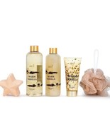 Warm Vanilla Fragrance 5-Piece Bath and Body Gift Box - Free Shipping - £19.04 GBP