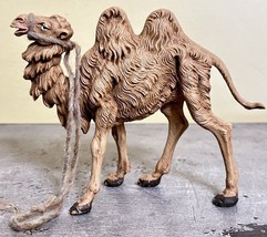 Vintage Fontanini Standing CAMEL Depose Italy 5&quot; Nativity Figure Spider Mark - £16.57 GBP