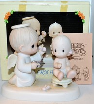 Precious Moments 12211 Baby's First Haircut 1984 - $14.24