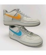 Nike Air Force 1 Shoes NBA 75th Anniversary Fiesta Size 7Y DJ9993-100 - €30,09 EUR