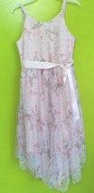 Girl&#39;s Zunie Fancy Lace Tulle Dress Size 10 Flower Girl - £11.83 GBP