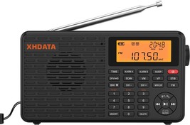 Xhdata D109 Portable Shortwave Radio - Battery Operated Am Fm Sw Lw World Band - $56.99