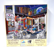 Queenies Quiltery Jigsaw Puzzle 1000 Piece - £9.40 GBP