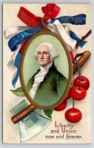 Ellen Clapsaddle George Washington Portrait Liberty Union Patriotic Post... - $8.95
