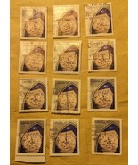 Canada Stamp 1995 Christmas 45¢ Sculptured Capital Nativity Sc #1585 set... - $0.97 CAD