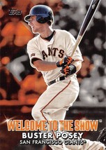 2022 Topps Welcome To The Show #WTTS3 Buster Posey San Francisco Giants ⚾ - £0.69 GBP