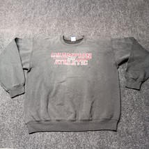 Vintage Champion Sweatshirt Adult Large Gray 50 / 50 Athletics Sweater - $23.10