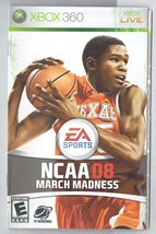 Ea Sports Ncaa 2008 March Madness Microsoft Xbox 360 Manual Only - £7.41 GBP