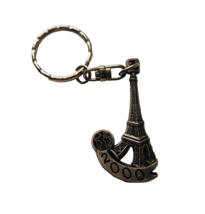 2000 France Eiffel Tower Millennium Metal Keyring Keychain - £4.33 GBP