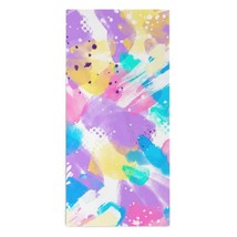 Mondxflaur Abstract Color Hand Towels for Bathroom Hair Absorbent 14x29 ... - £10.34 GBP