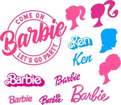 Let&#39;s Go Party SVG, Barbie SVG, Barbie - £1.56 GBP