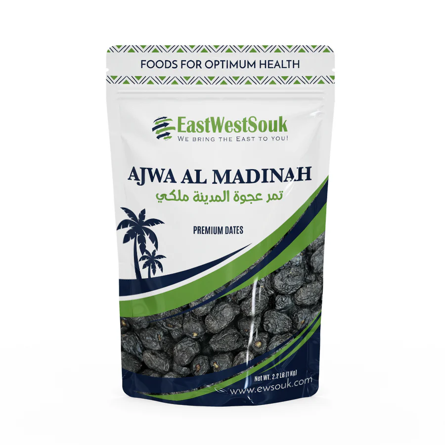 Al Madina Ajwa Dates - Premium Quality (Latest Crop!)-Fiber-Rich Snack D... - $23.98+