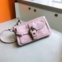 Coach Hampton pink Leather Buckle Soho  wristlet wallet-NWOT - £40.22 GBP